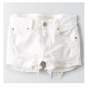 American Eagle Hi Rise Jean Shorts